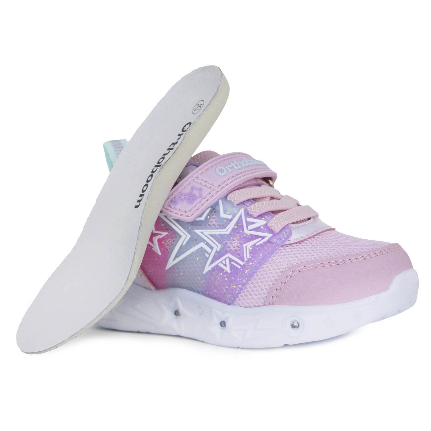 Ортопедическая обувь Orthoboom кроссовки 30225-10 звездная пастель фото 6