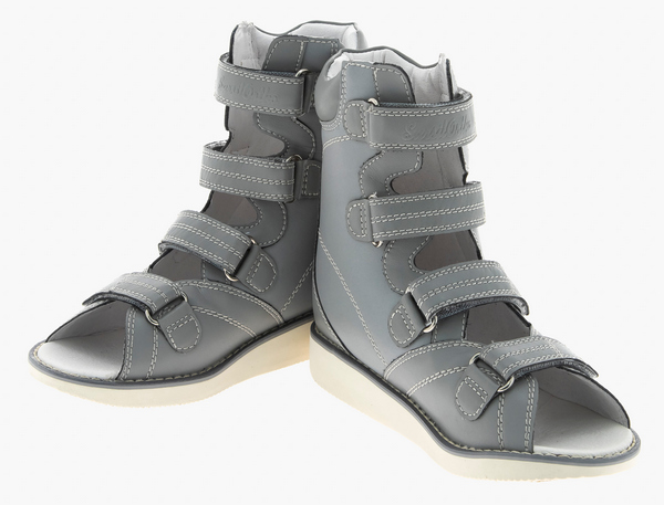 Тутор на 4-х липучках (цвет серый) 23-106 фото 3