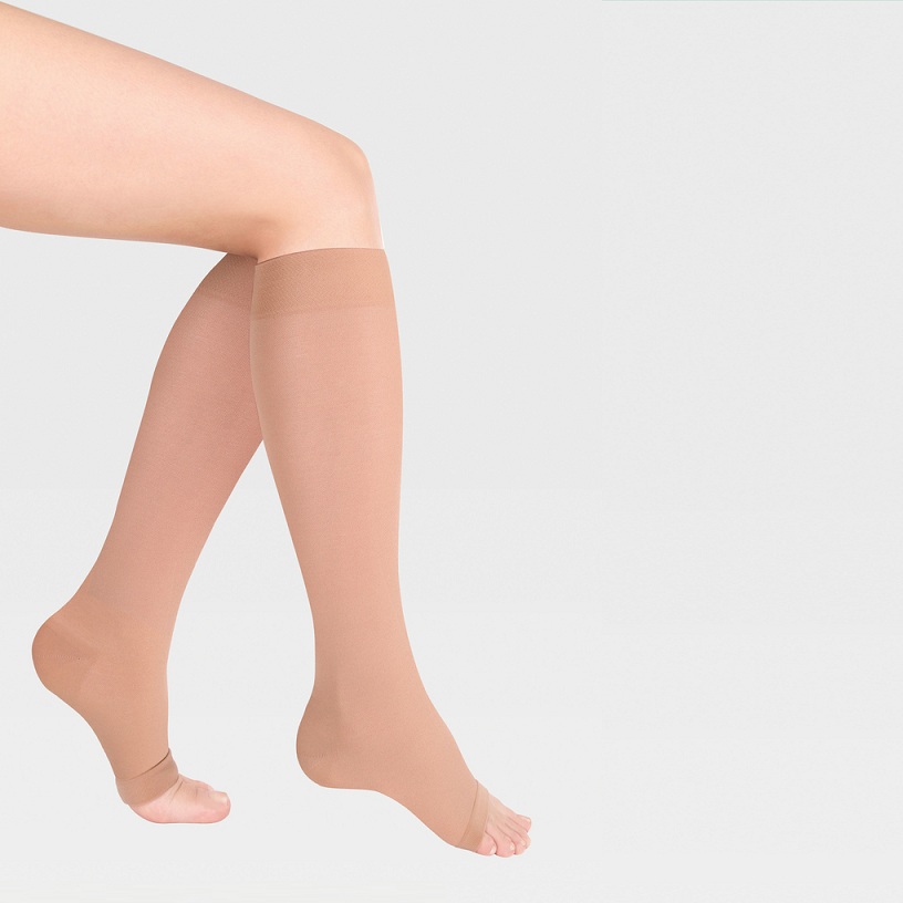 Гольфы женские Idealista, с открытым носом, ID-230 (40-44), 1 класс фото 3