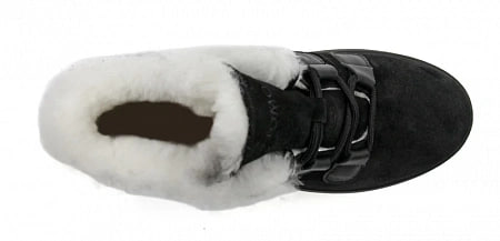 Обувь ортопедическая сложная на утеплённой подкладке ботинки женские цв.черный 85309-201-В фото 6