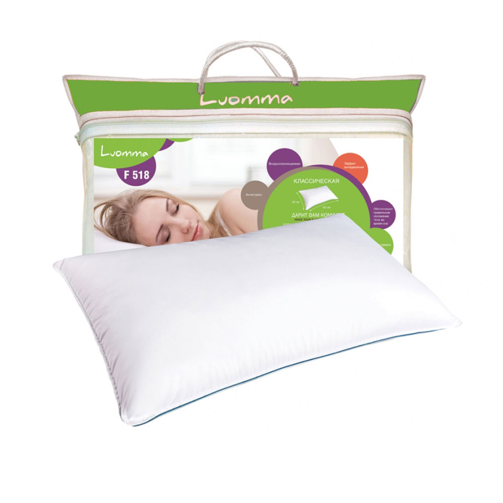 Подушка классическая ортопедическая с эффектом памяти. 45х65 см LUM F-518 фото 1