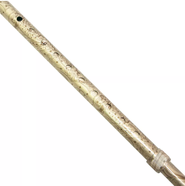 Трость телескопическая с пластмассовой ручкой ТР1(ПР) с УПС, цвет Золотая осень фото 5