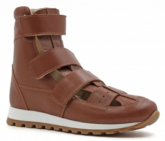 Ортопедическая обувь сложная сандалии детские, цв. коричневый 41913-Х-002 ДЦП ОРТОМОДА фото 1