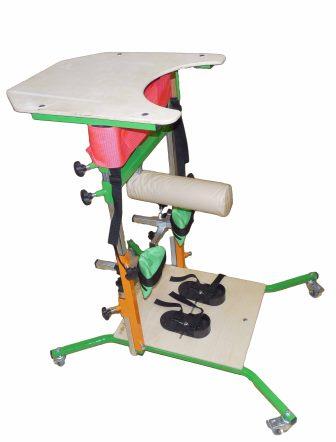 Опора для стояния ОС-210.2 в комплекте с доп оборудованием (съемный спинодержатель, подголовник) фото 2