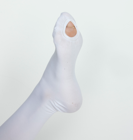 Чулки компрессионные Ergoforma 1 класс компрессии, цвет белый, арт.217, пара фото 3