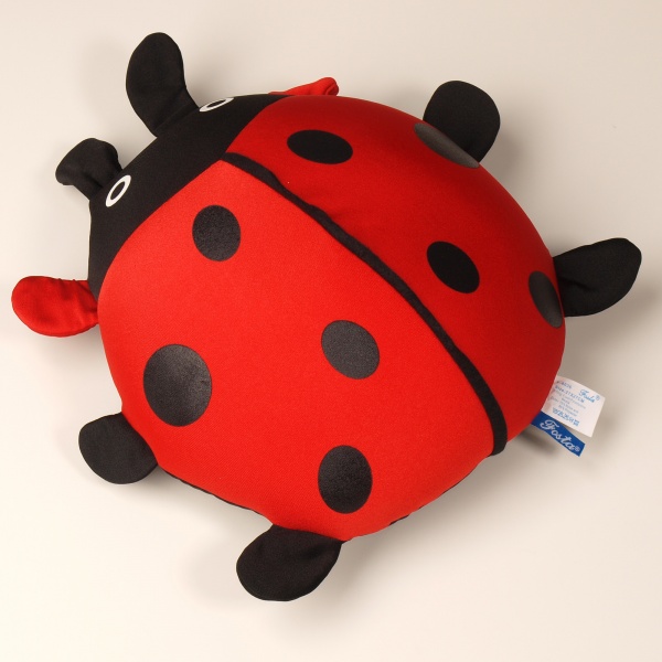 Подушка под голову (в форме божьей коровки 27х27) F 8036  фото 3